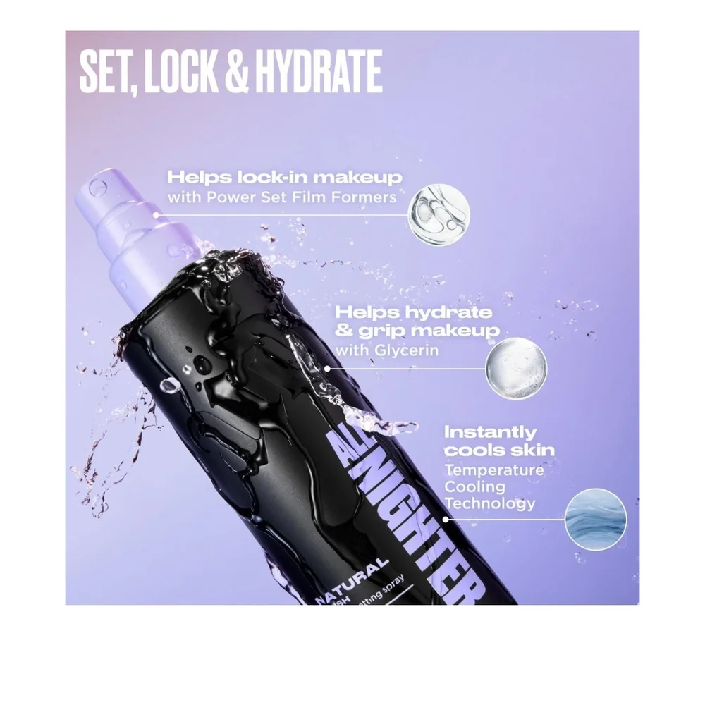 Urban Decay All Nighter Waterproof Makeup Setting Spray (Natural) 1 fl oz 🆕